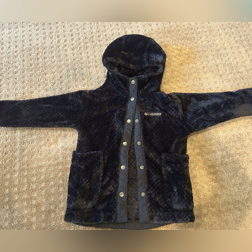 Girls Columbia Jacket with Hood